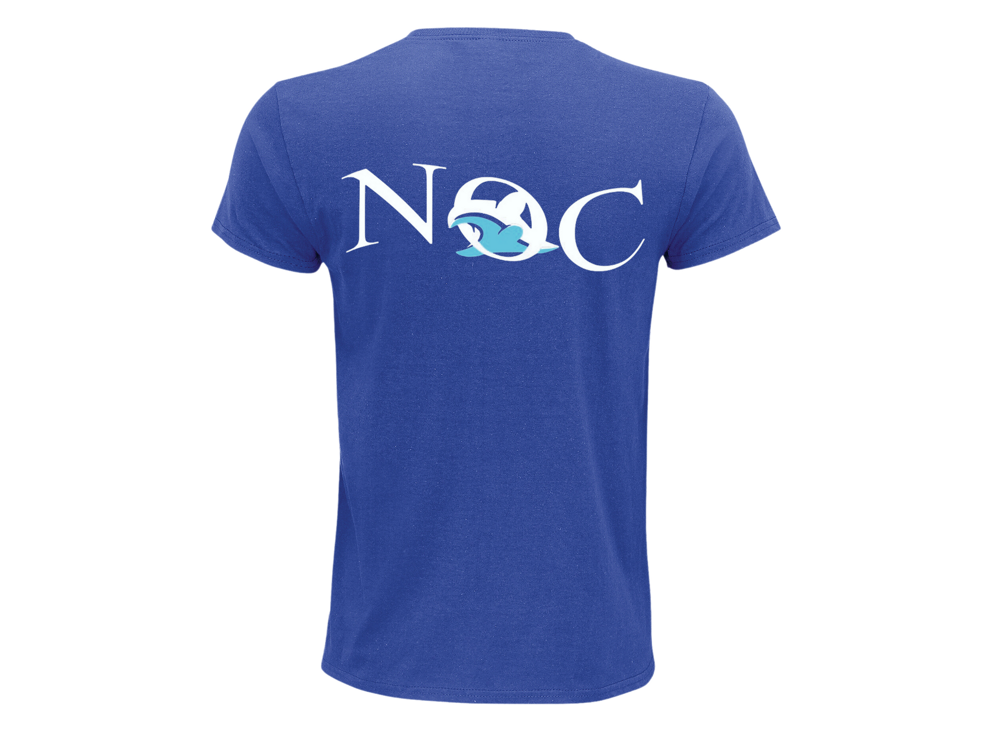 4ocean Logo T - Shirt Unisex Blue Large